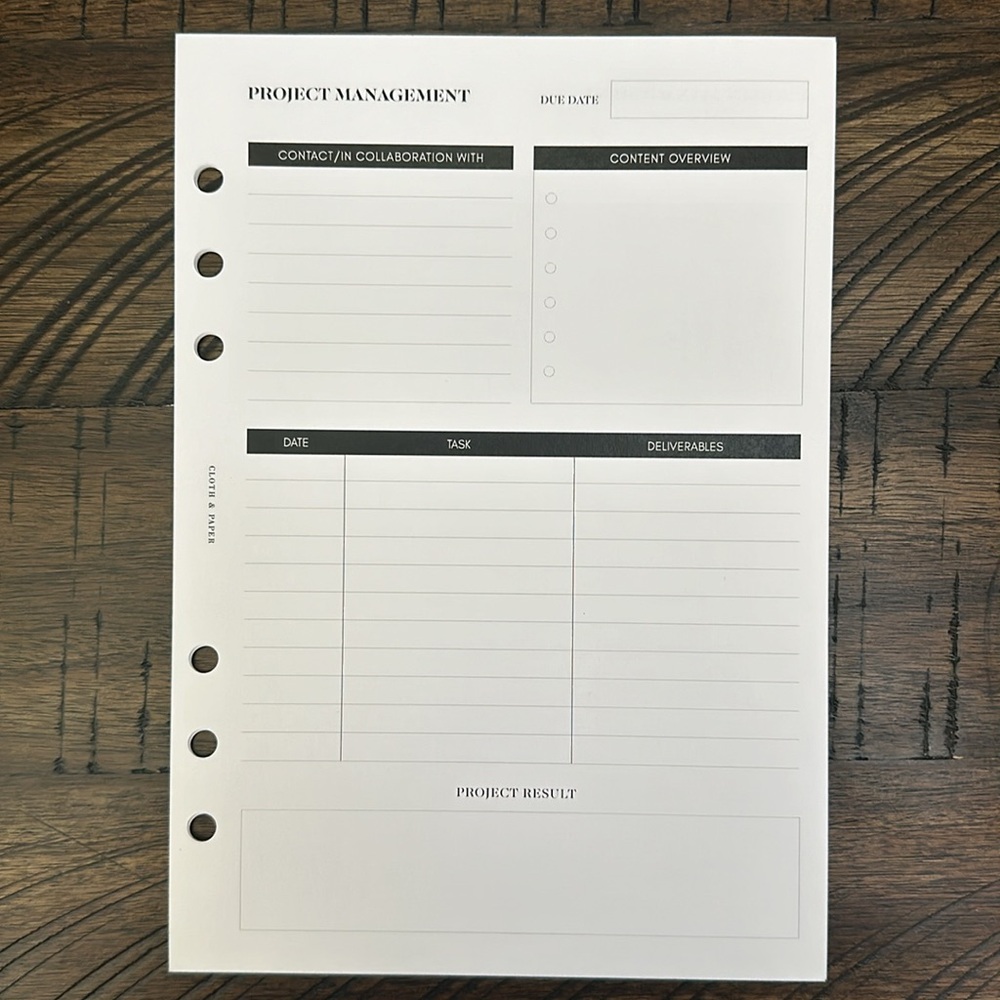 Cloth & Paper Planner - Picture 2 of 2